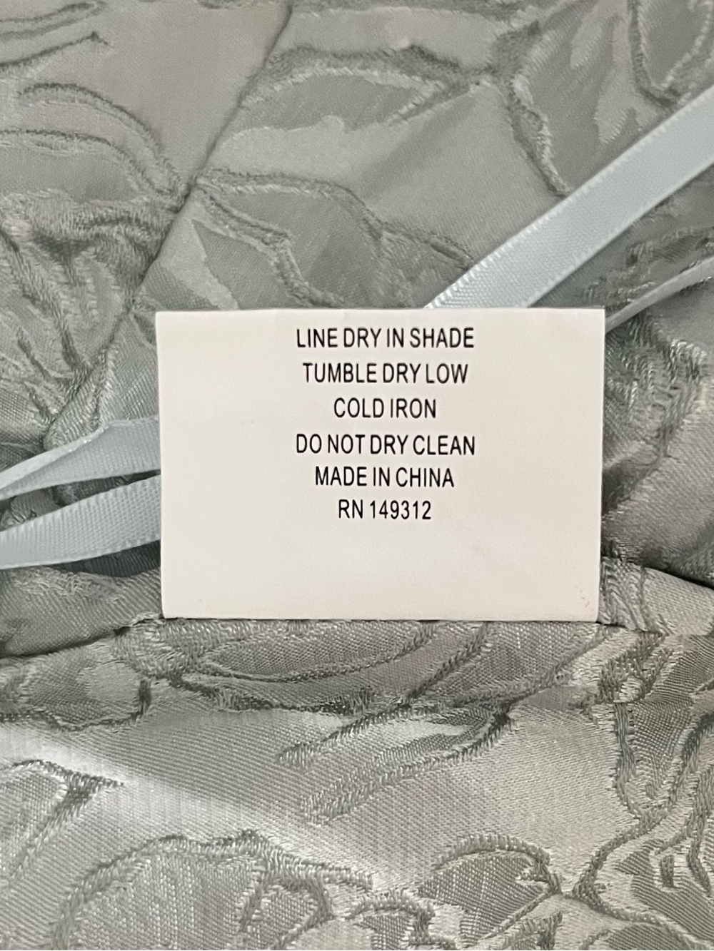 Selfie Leslie Belle Enchante Jacquard Mini Dress Sage Green L Party Twirl NWT - Picture 11 of 13